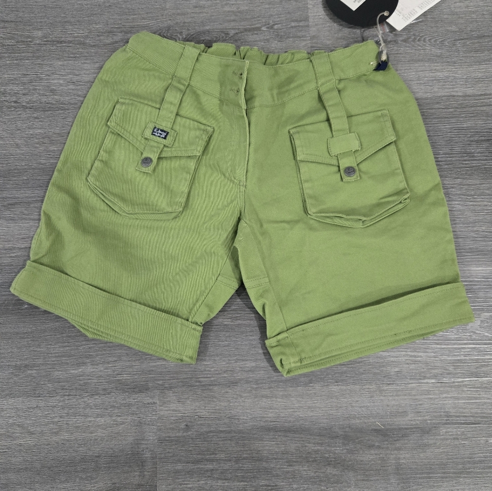 Green Kids's Shorts